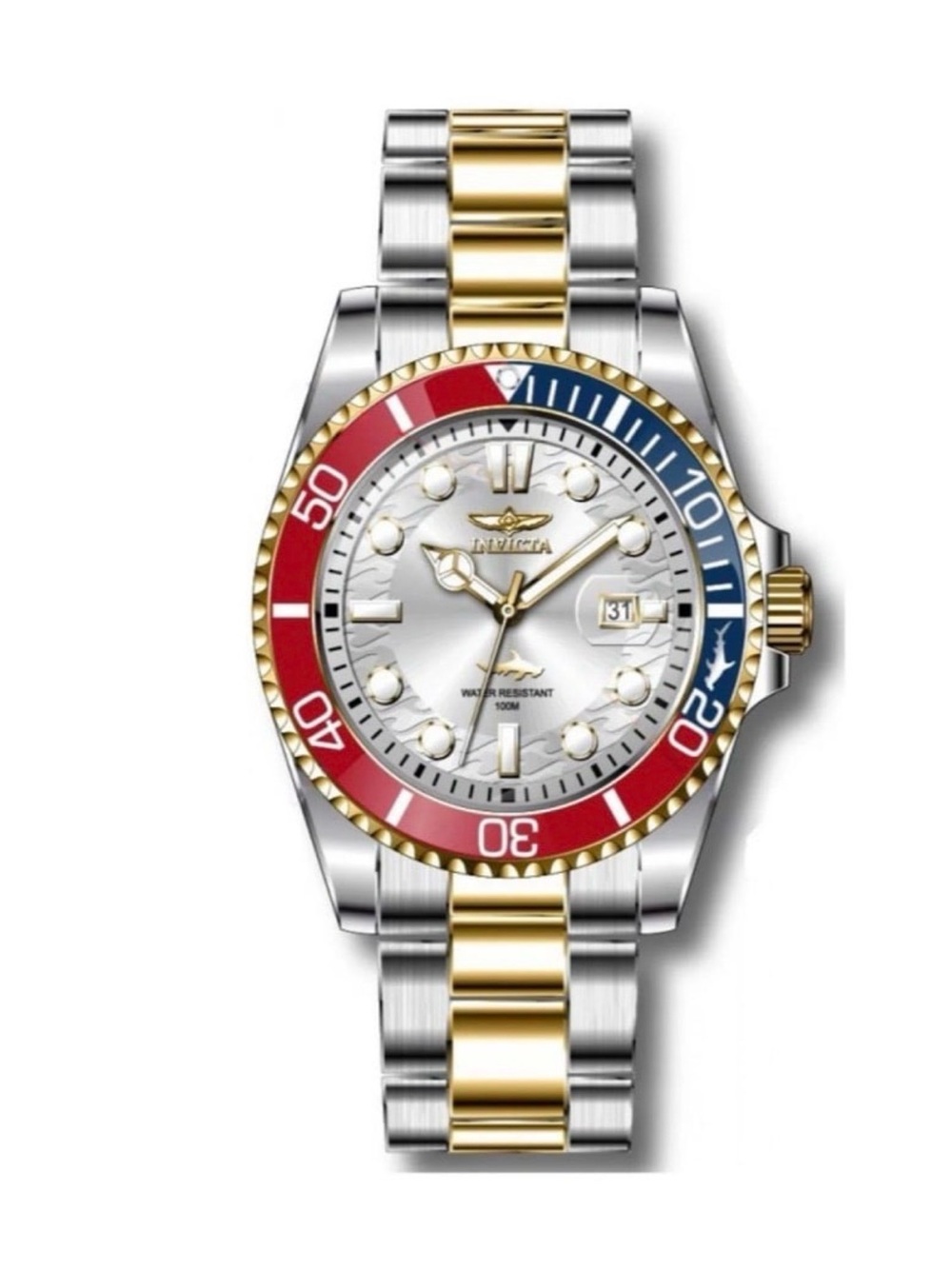 Invicta Pro Diver 44707 Men's Watch - Waterproof - Analogue - Quartz Movement -